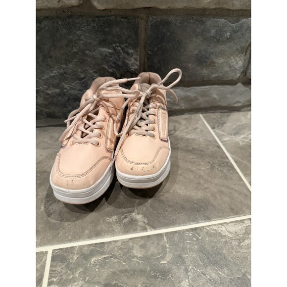 Miya-Miya Roller Skate Shoes Girl's Pink Kids Size 1 Adjustable Rollers Button - Picture 8 of 16